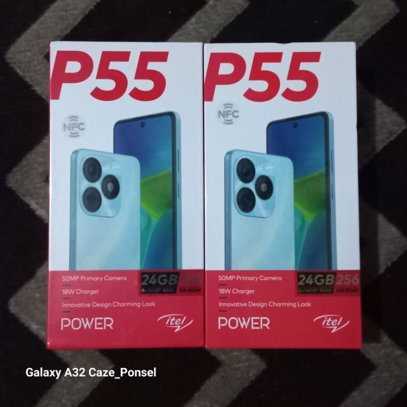 Jual ITEL P55 NFC 8 256GB 90HZ 50MP GARANSI RESMI BARU FRESH