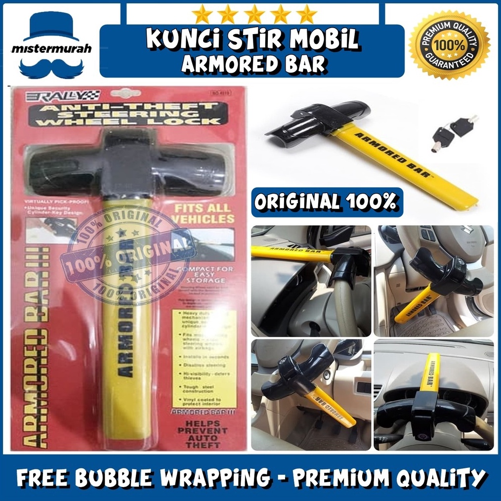 Jual PRODUCT TERKECE Kunci Setir Stir Mobil Model T Pengaman Stir Mobil