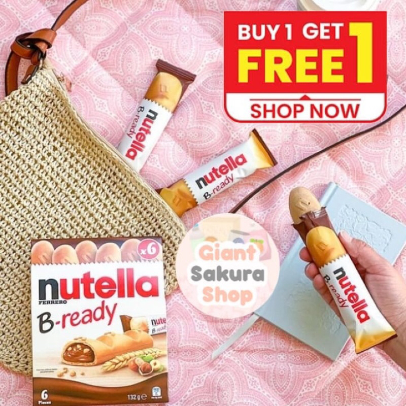 Jual Nutella B Ready T Gr Coklat Nutella B Ready Cemilan