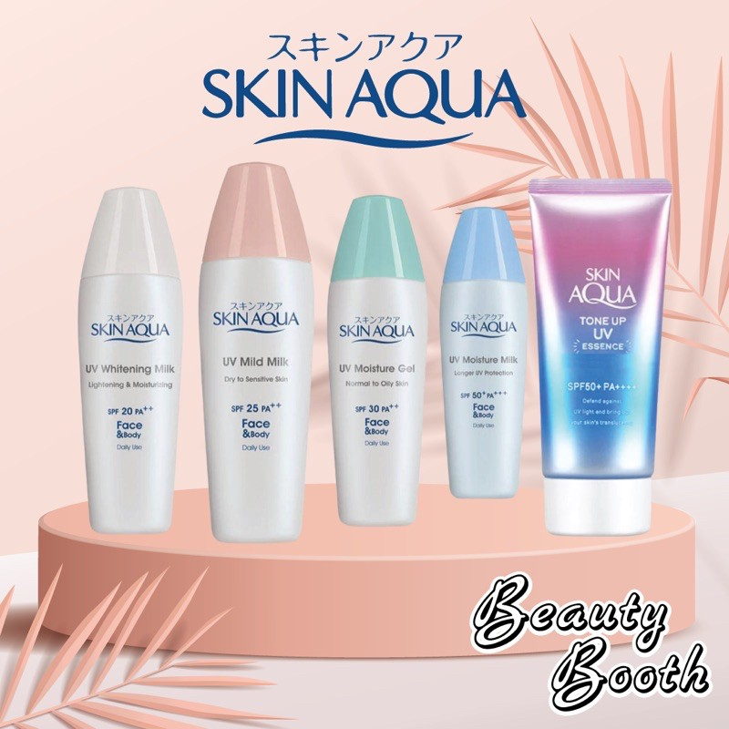 Jual Skin Aqua Uv Moisture Milk Spf Moisture Gel Spf Whitening