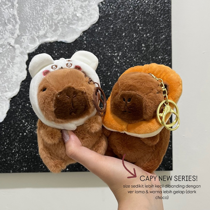 Jual CAPYTOPIA Gantungan Kunci Capybara Capybara Keychain Plush