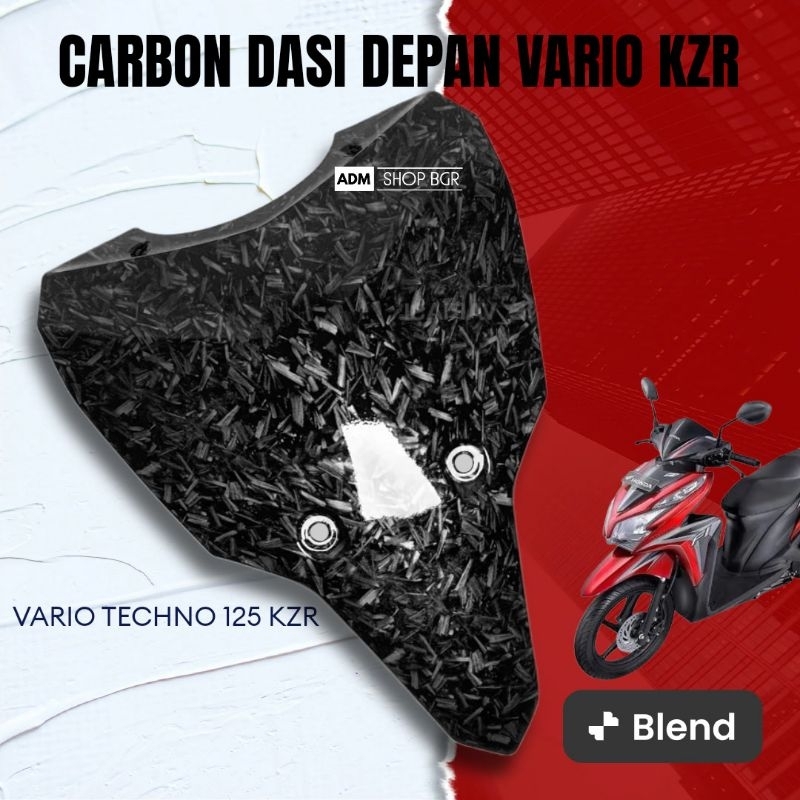 Jual Dasi Panel Depan Carbon Forged Vario Bohlam Old Dasi Dudukan