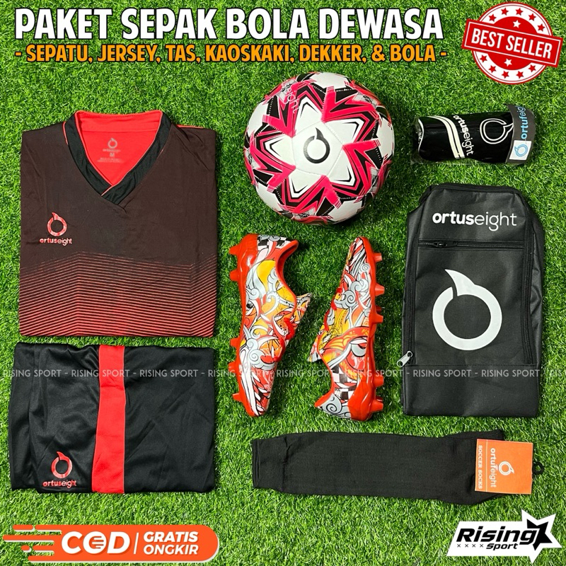 Jual Sepatu Bola Ortus Catalyst Bima Jogosala Bonus Bola Terbaru Paket