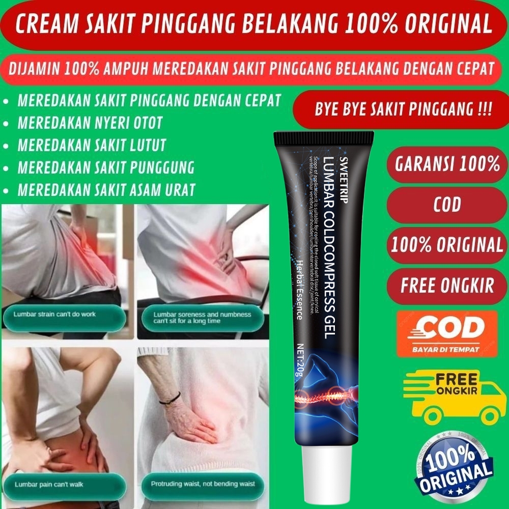 Jual Salep Lumbar Spine Cooling Gel Gr Salep Lumbar Cold Compress