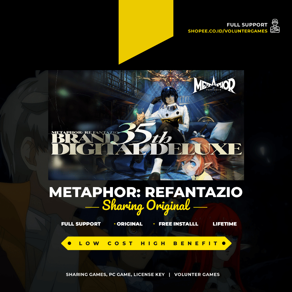 Jual Metaphor Refantazio Atlus Th Digital Anniversary Edition Pc