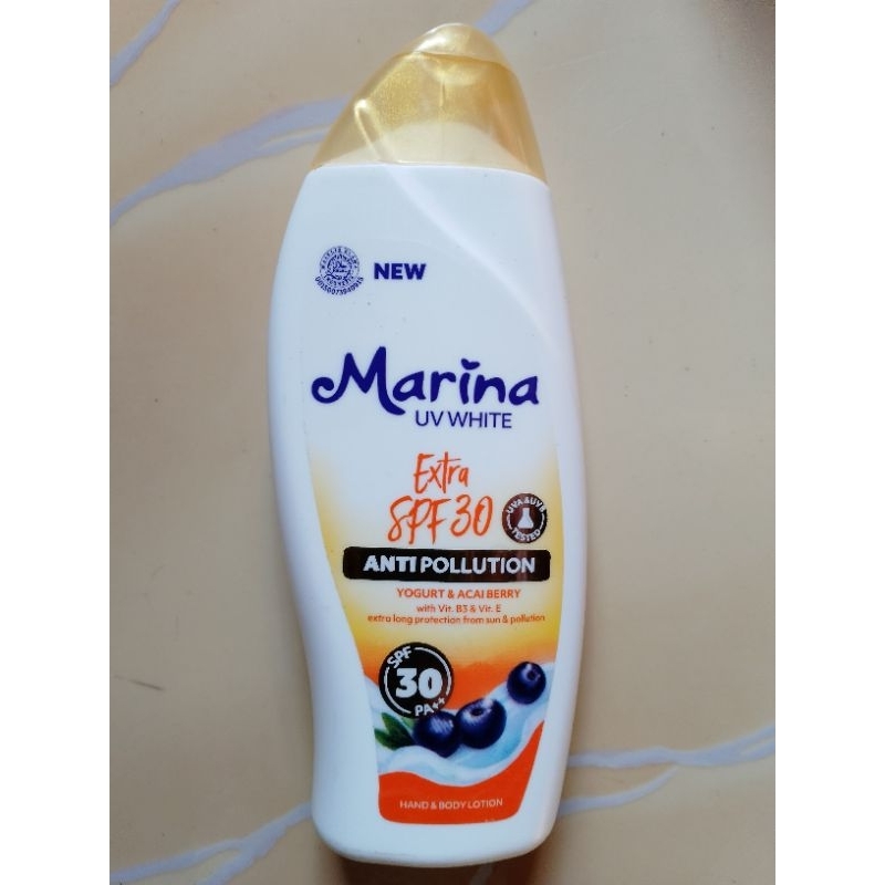 Jual Marina Uv White Extra Spf Anti Pollution Ml Shopee Indonesia