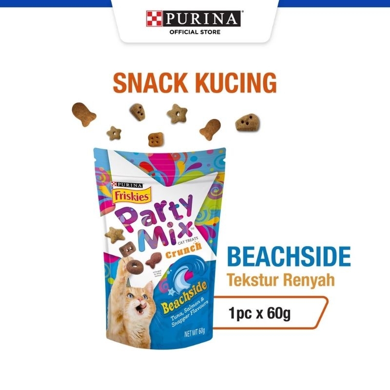 Jual Friskies Party Mix Beachside Gr Shopee Indonesia