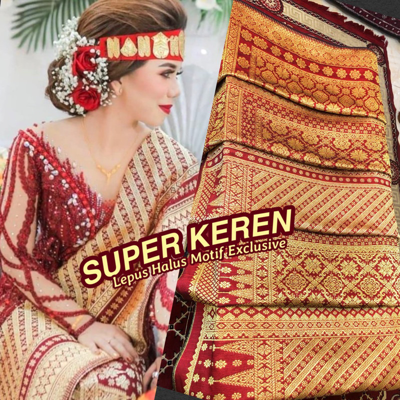 Jual Super Keren Lepus Halus Gebeng Motif Exclusive Best Deal Songket