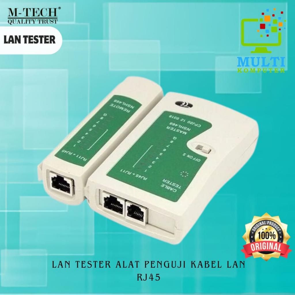 Jual Lan Tester Alat Penguji Kabel Lan RJ45 RJ11 Shopee Indonesia