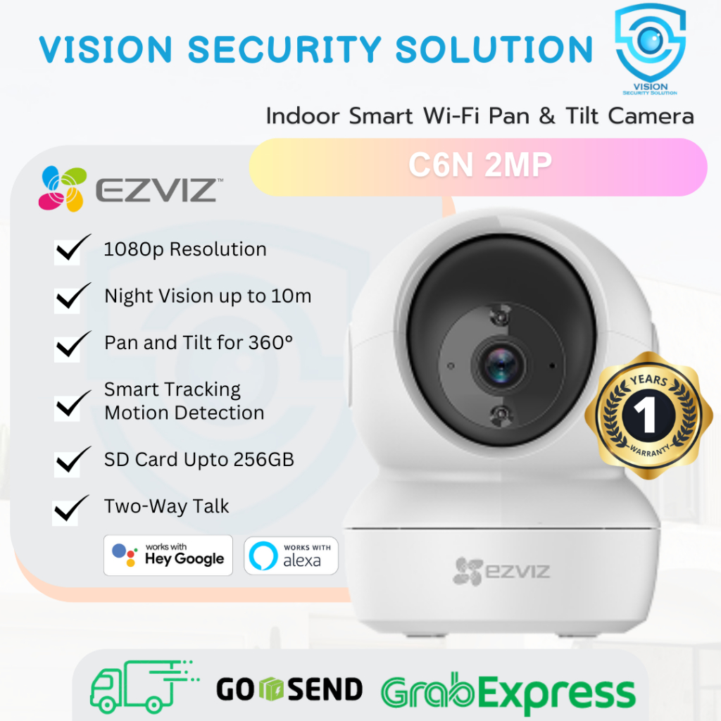 Jual Kamera Cctv Ezviz C N Mp Smart Home Ip Camera Cctv Indoor Two Way