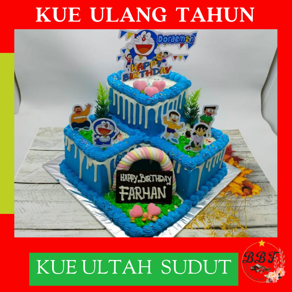 Jual Kue Ulang Tahun Sudut Cake Ulang Tahun Kue Ultah Sudut