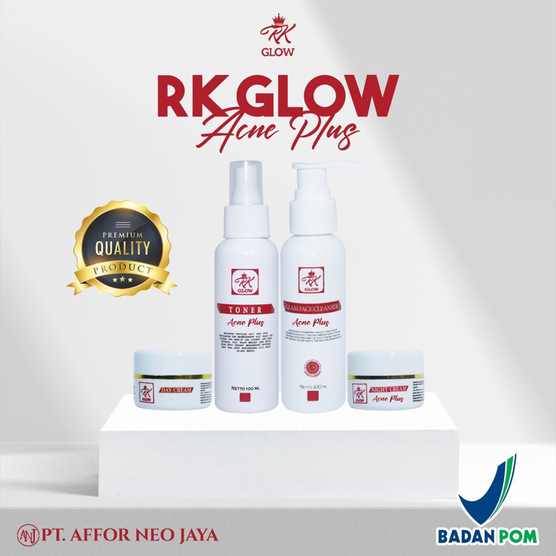 Jual RK GLOW ACNE Plus Rk Glow Premium Plus Shopee Indonesia