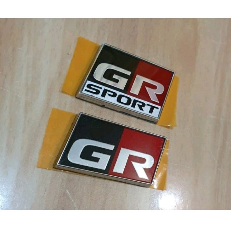 Jual Emblem GR SPORT CALYA RAIZE AGYA FORTUNER RUSH Shopee Indonesia