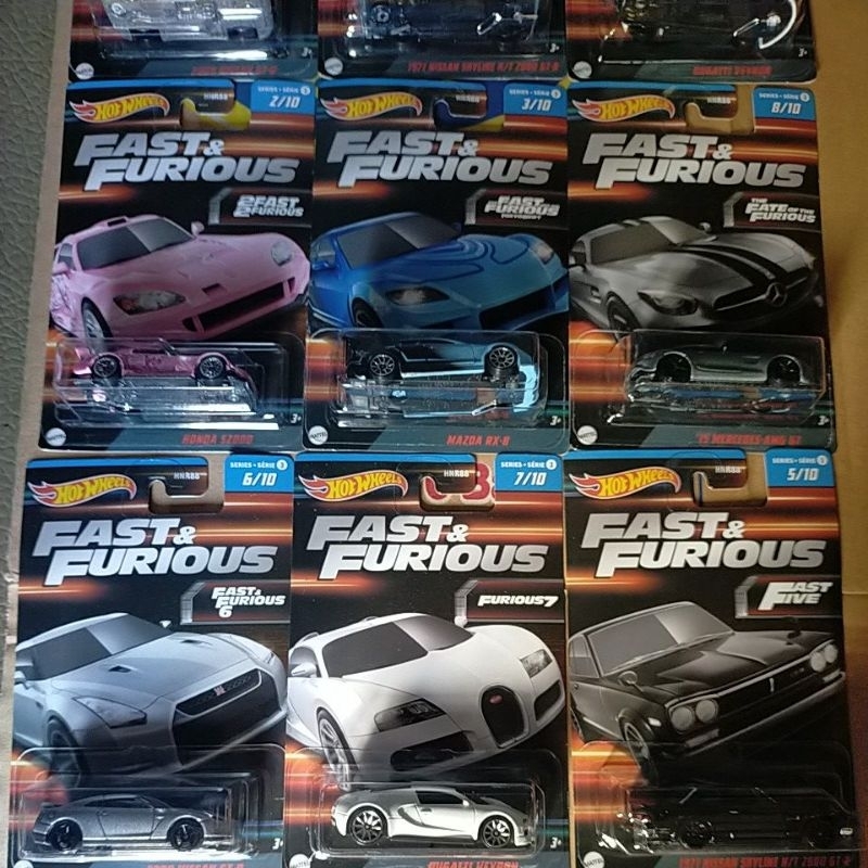 Jual Hot Wheels Fast And Furious 2023 Mitsubishi Eclipse Toyota Supra