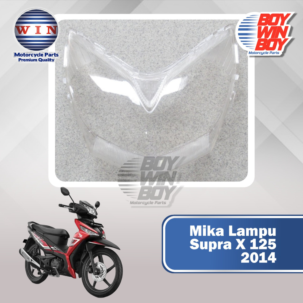 Jual Mika Lampu Depan Headlamp Honda Supra X Merk Win Shopee