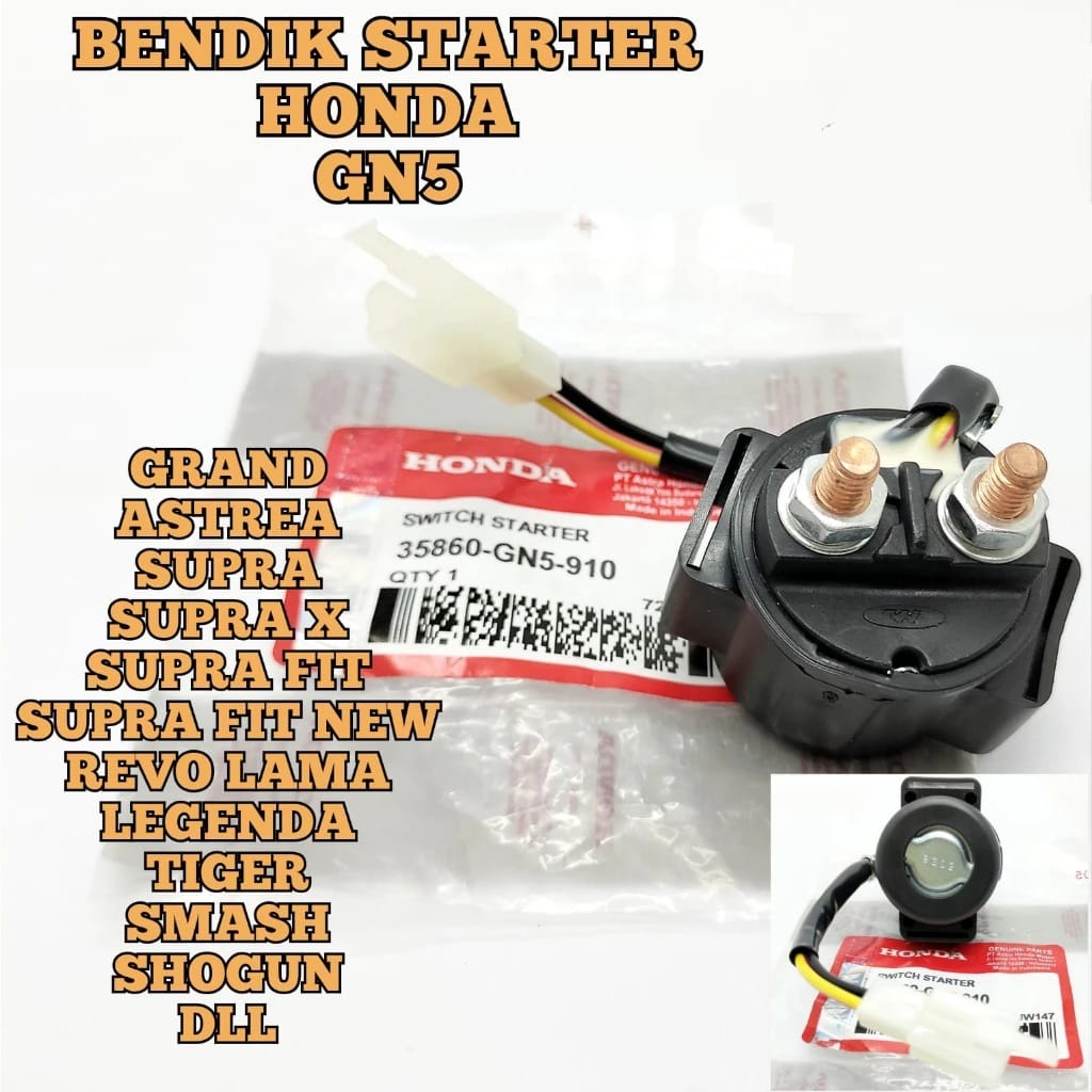 Jual Bendik Stater Switch Starter Grand Supra Supra X Supra Fit Tiger