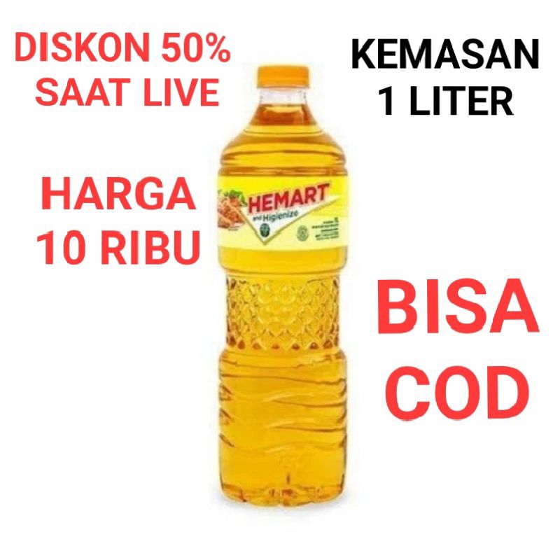 Jual Minyak Goreng Hemart Liter Shopee Indonesia