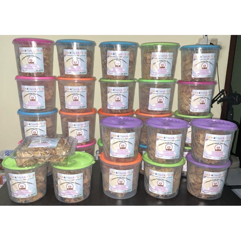 Jual Peyek Murah Surabaya Sidoarjo Toples 5 Liter Rempeyek Kacang