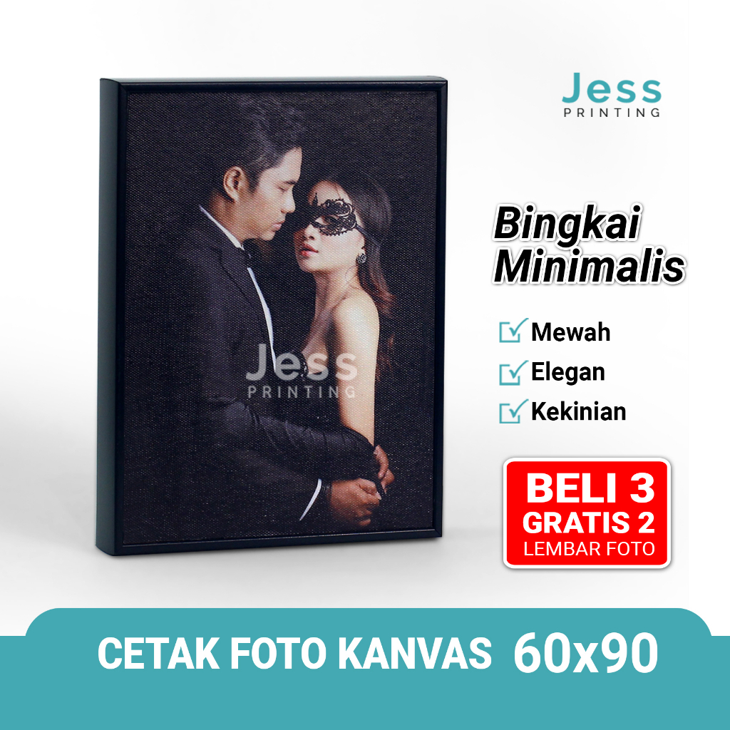 Jual Cetak Foto Kanvas Besar X Atau R Plus Bingkai Aesthetic