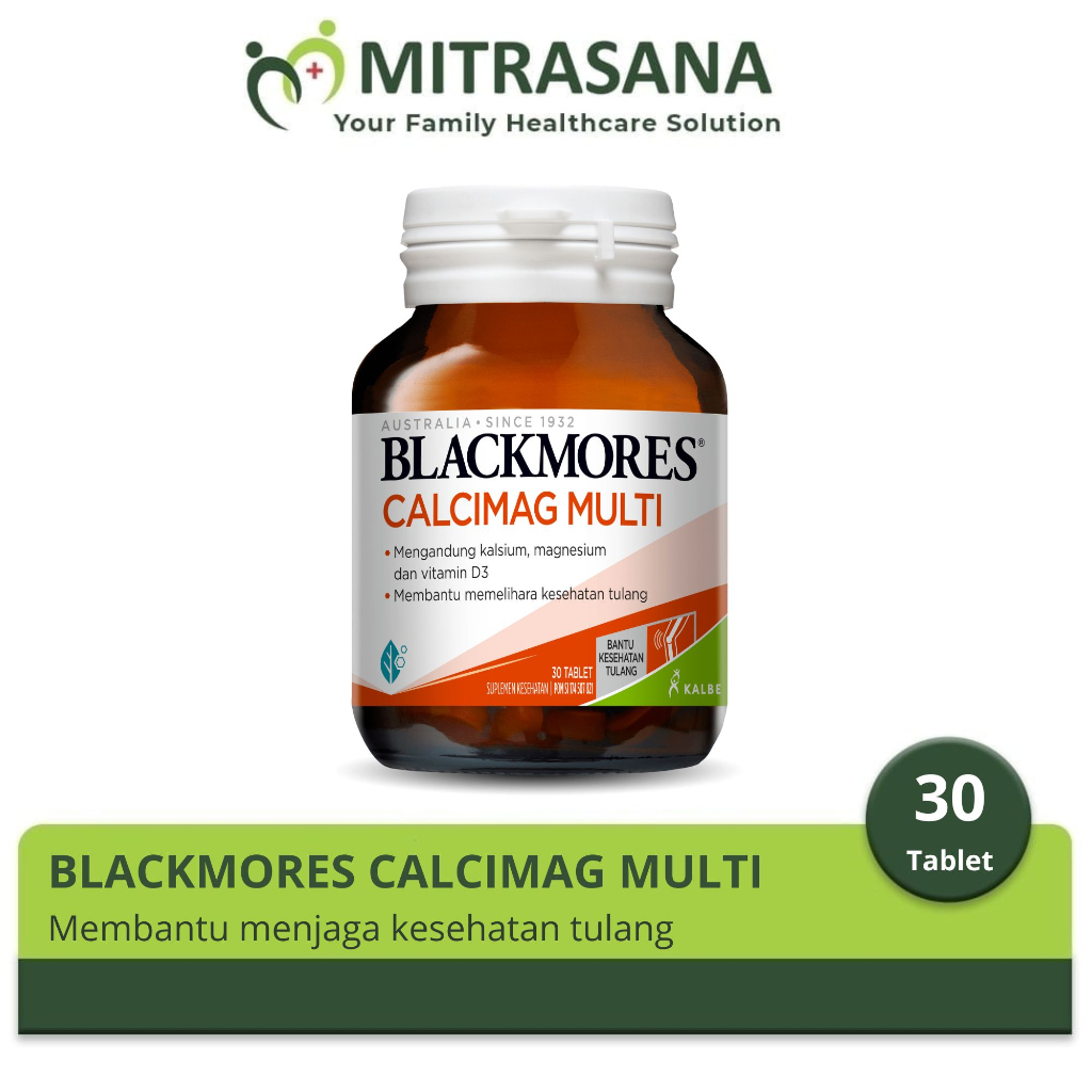 Jual BLACKMORES CALCIMAG MULTI Isi 30 TABLET Shopee Indonesia