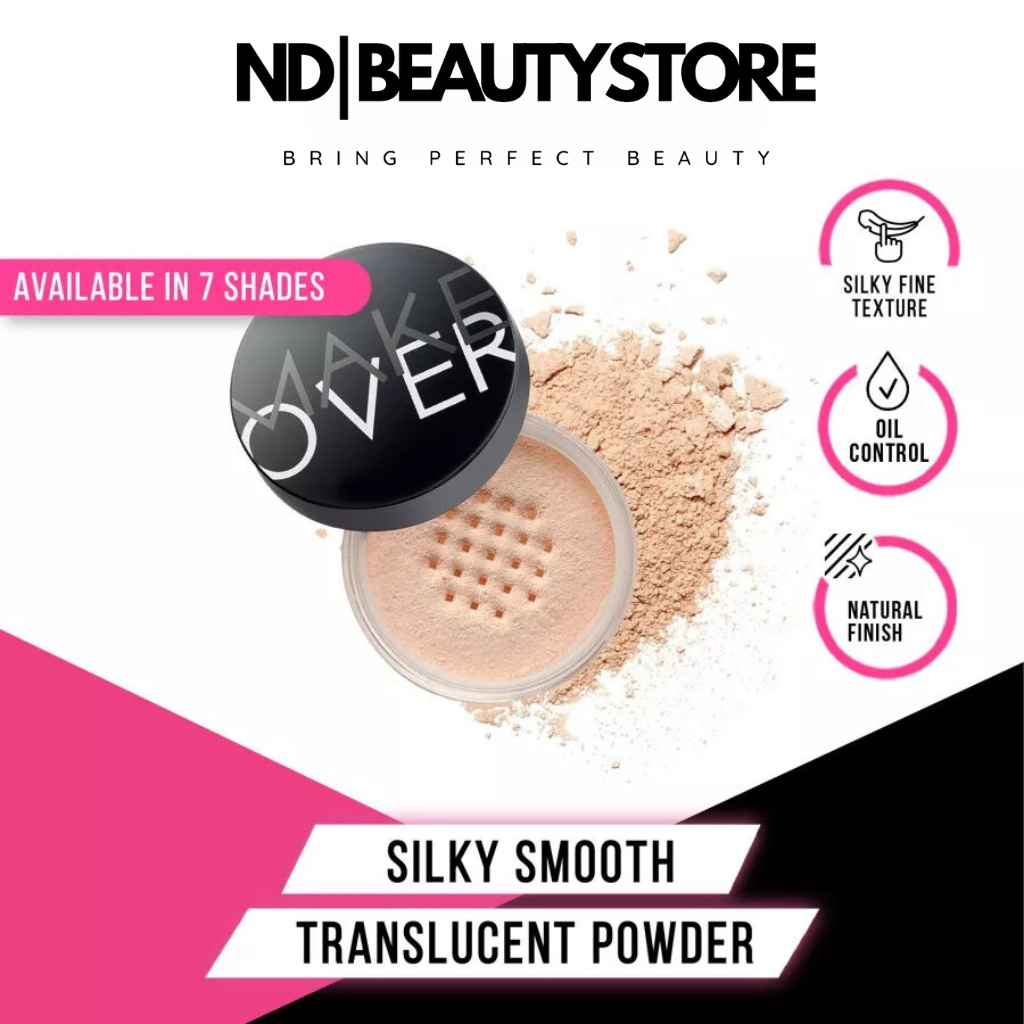 Jual Make Over Silky Smooth Translucent Powder G Bedak Tabur