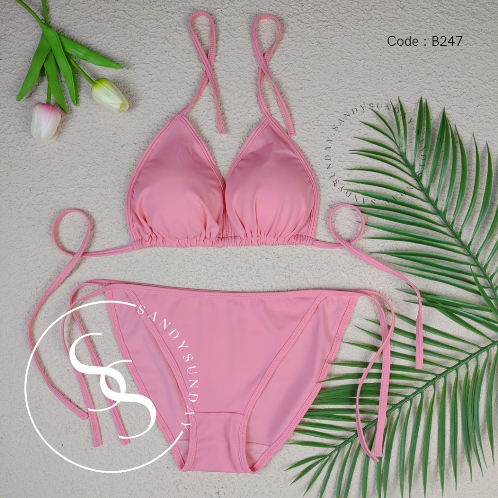 Jual Avisa Bikini Set Tali Two Piece Bikini Sexy Bikini Tali