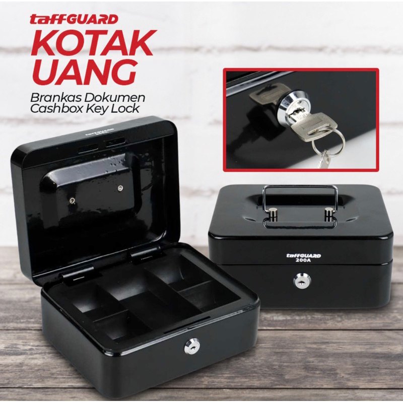 Jual Brankas Money Box Uang Cash Kotak Penyimpanan Duit Perhiasan Besi