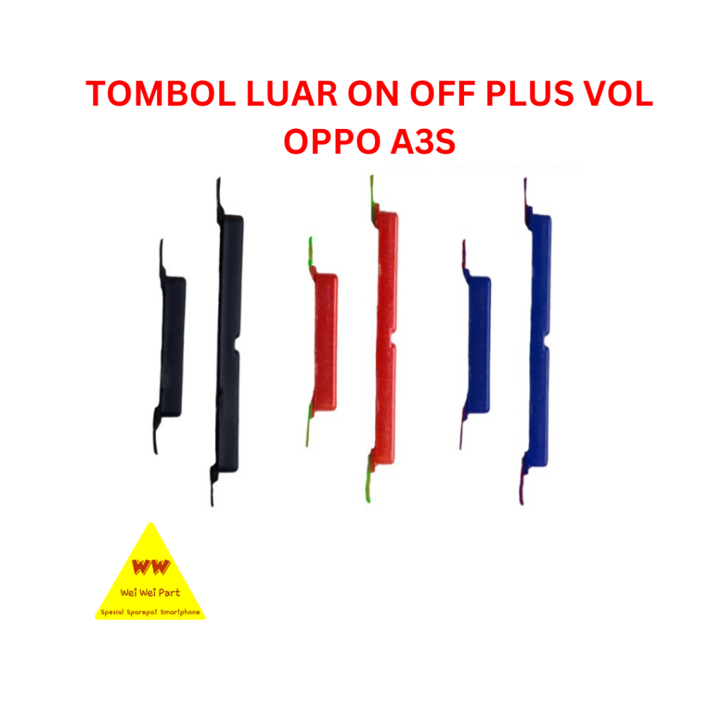 Jual Tombol Luar Oppo A3S On Off Include Volume Shopee Indonesia