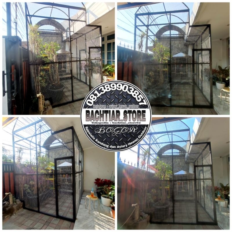 Jual Kandang Aviary Hewan Outdoor Burung Shopee Indonesia