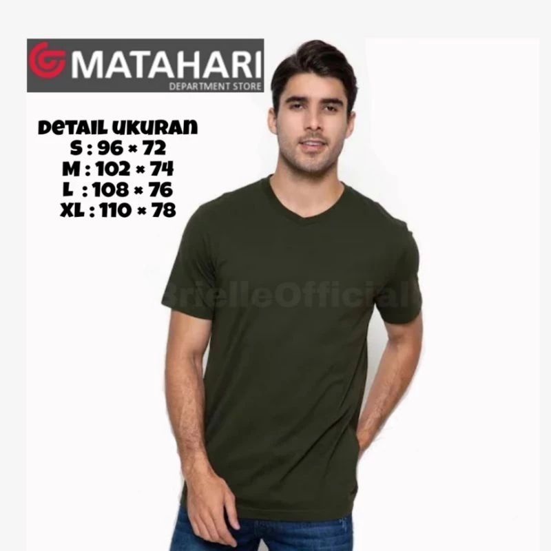 Jual T Shirt Nevada Original Matahari Kaos Nevada Pria Shopee Indonesia