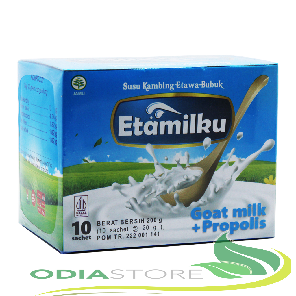 Jual Susu Kambing Etawa Bubuk Etamilku Goat Milk Plus Propolis Original