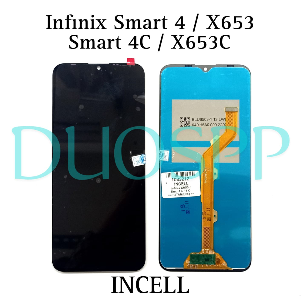 Jual LCD TOUCHSCREEN INFINIX SMART 4 X653 SMART 4C X653C LCD TS