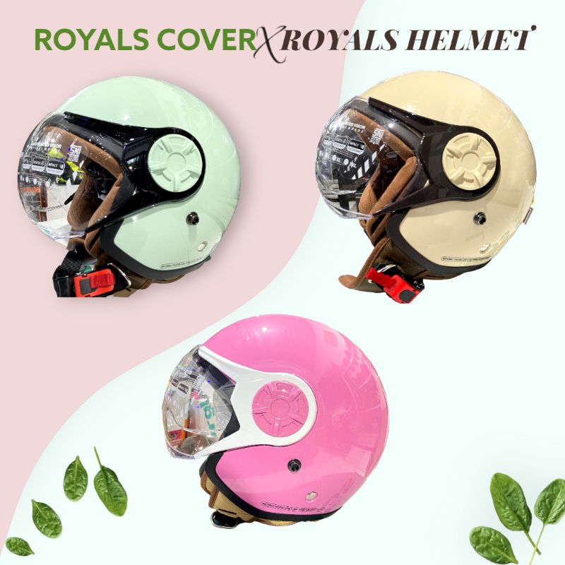 Jual HELM CARGLOSS YRH HIJAB HELM YRH HALF FACE Shopee Indonesia