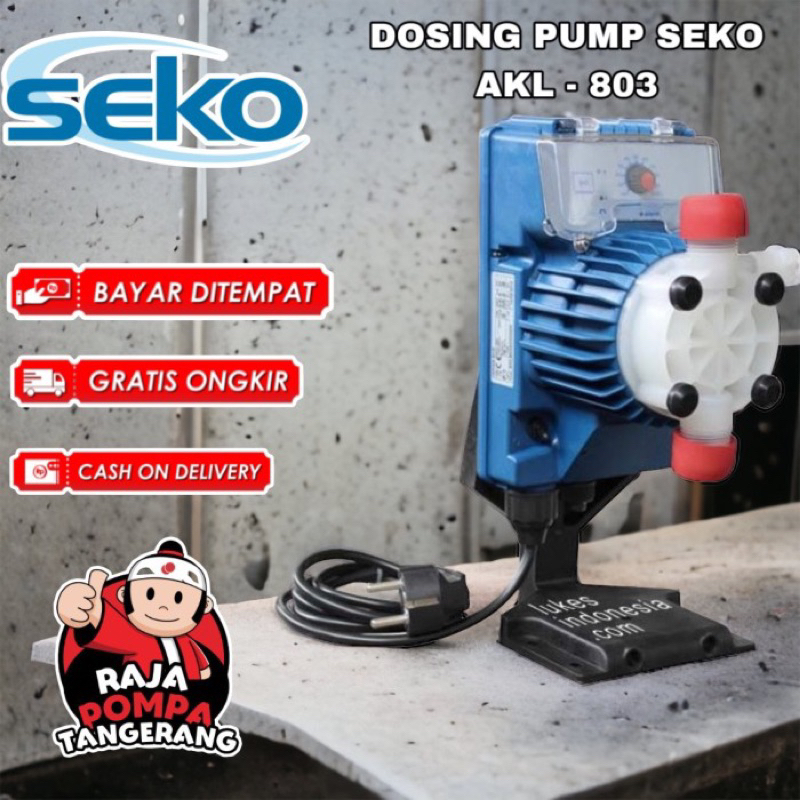 Jual Dosing Pump Seko AKL803 Dosing Pump Chemical Seko AKL 803 Pompa