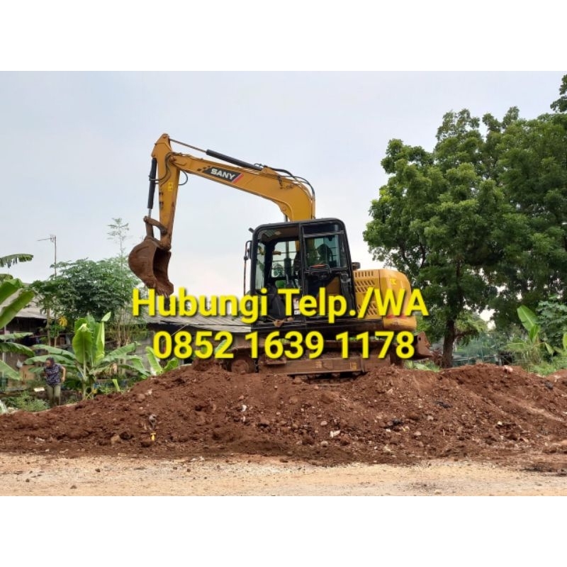 Jual Gali Taman Kolam Urug Tanah Merah Tanah Campur Puing Murni