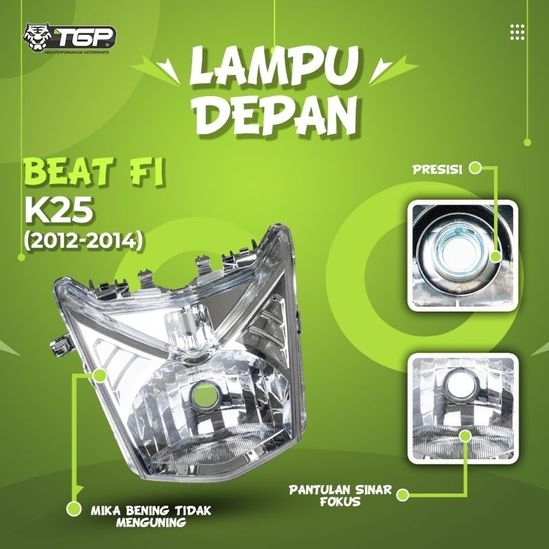 Jual Headlamp Lampu Depan Reflektor Beat Fi Beat Fi Esp