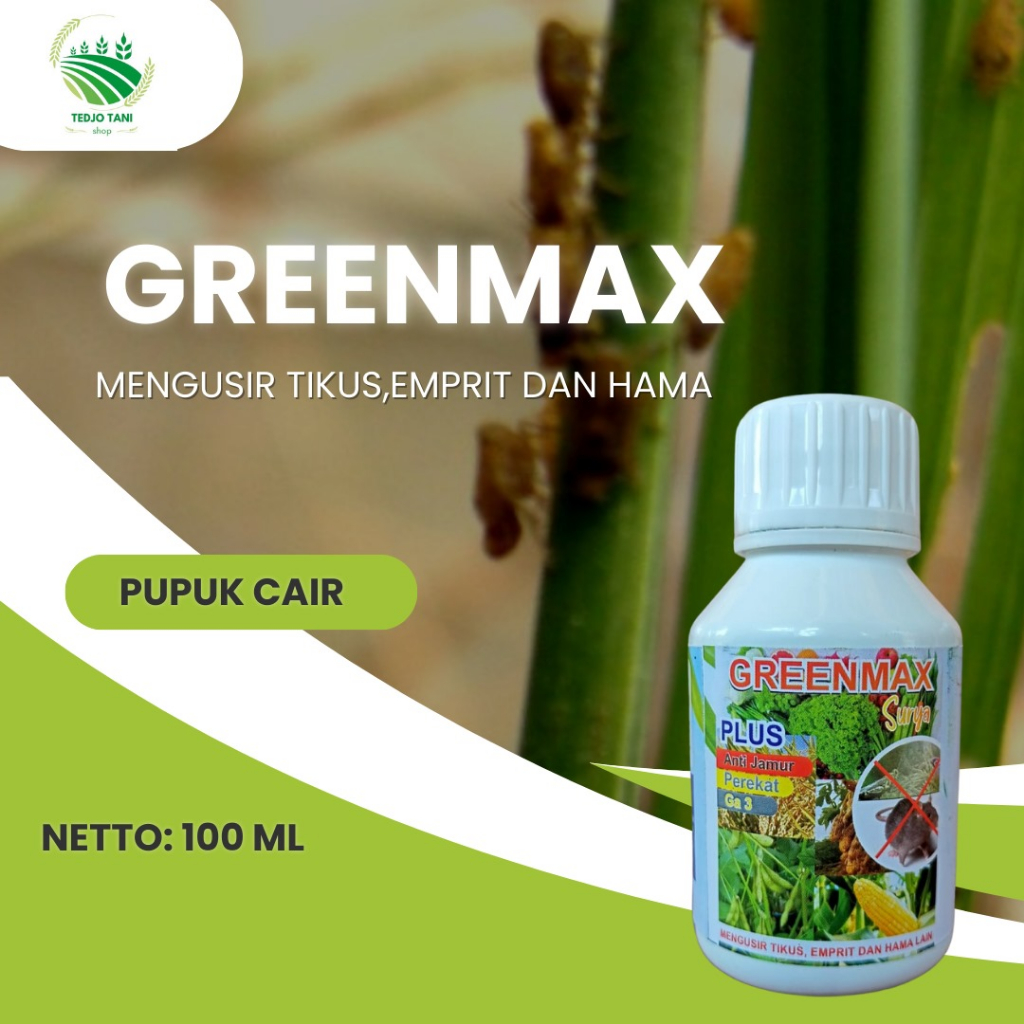 Jual Pupuk Greenmax Pengusir Tikus Sawah Dan Pengendali Hama Burung