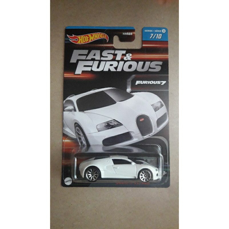 Jual Hot Wheels Fast Furious Wave 3 Bugatti Veyron Shopee Indonesia