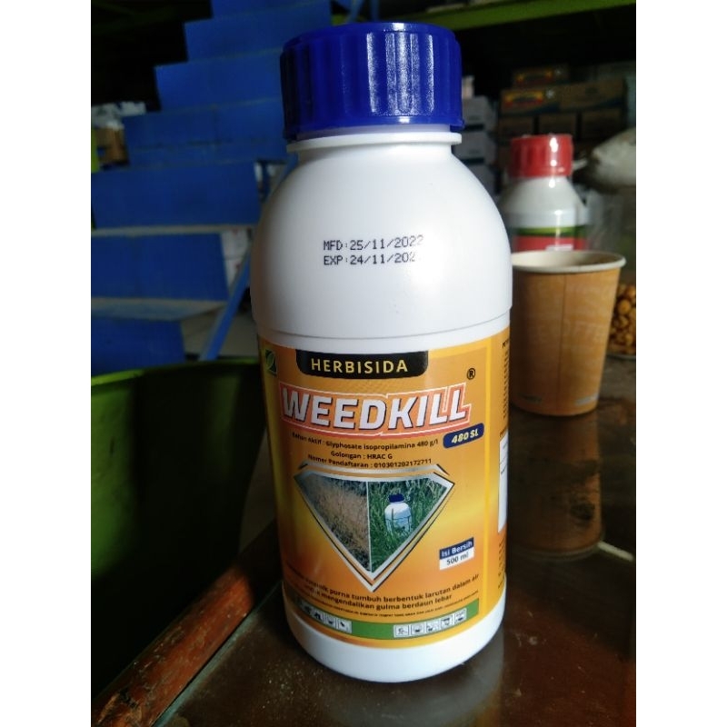 Jual Herbisida Weedkill Sl Pembasmi Rumput Sampai Akar Liter