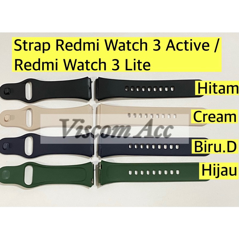 Jual Strap Redmi Watch 3 Active Redmi Watch 3 Lite Watch 3lite