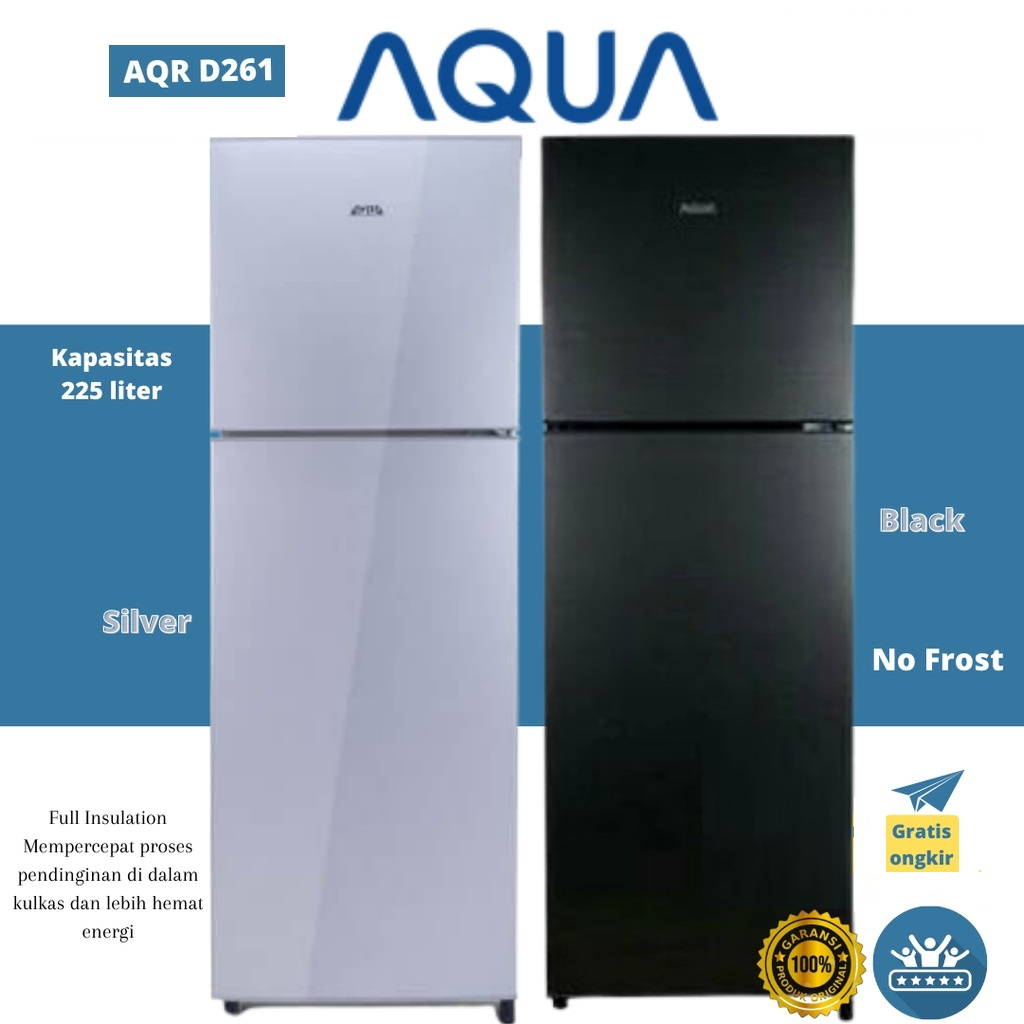 Jual Aqua Kulkas Lemari Es Pintu D Aqr D Dg Sg Garansi