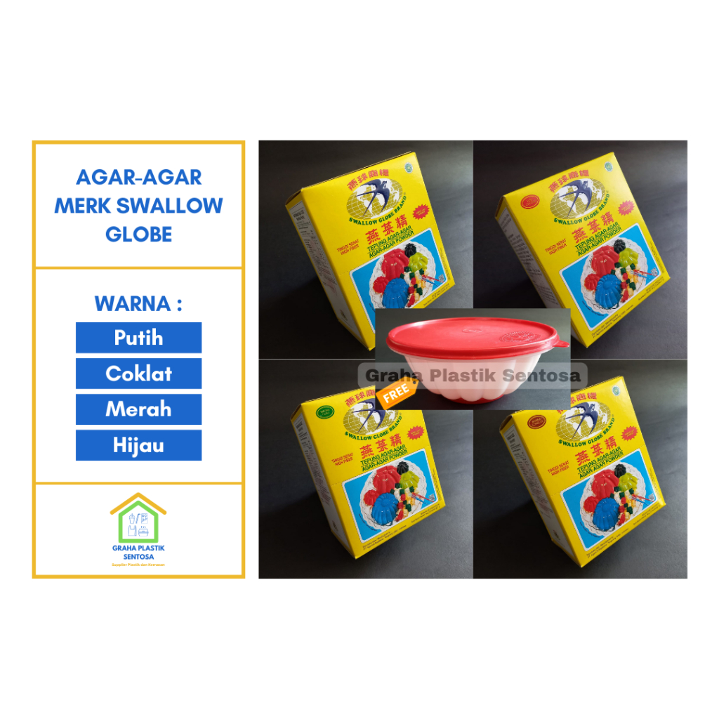 Jual Agar Swallow Globe ORIGINAL 1 Box Shopee Indonesia