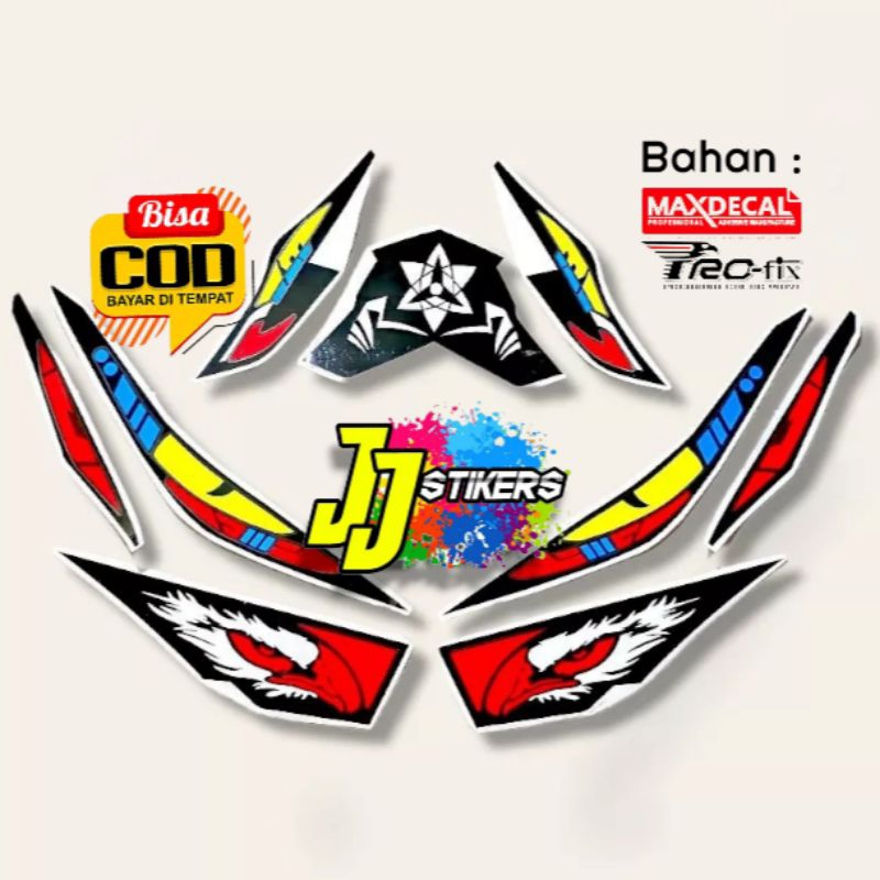 Jual STIKER VARIASI LAMPU ALIS MOTOR VARIO 125 150 OLD Shopee Indonesia