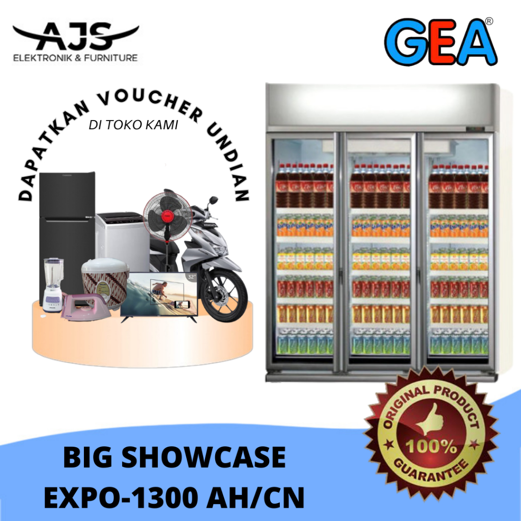 Jual Showcase Pintu Gea Expo Ah Cn Display Cooler Liter