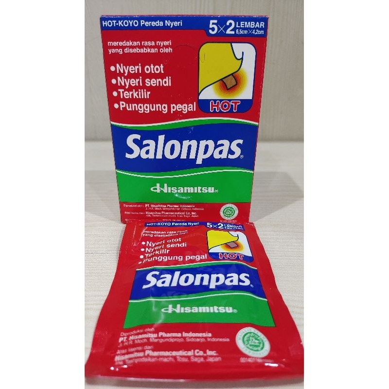 Jual Salonpas Koyo Hot Sachet Meredakan Nyeri Otot Nyeri Sendi