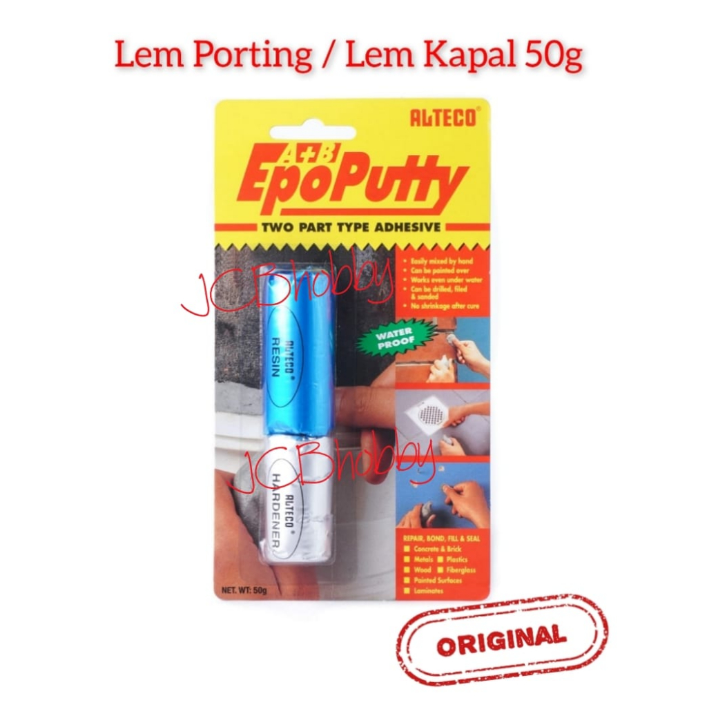 Jual Lem Epo Putty Alteco G Shopee Indonesia