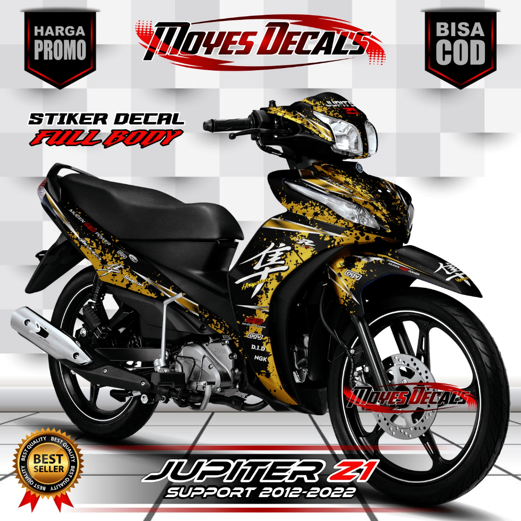 Jual Decal Jupiter Z Full Body Stiker Motif Hayabusa Jupiter Z Full