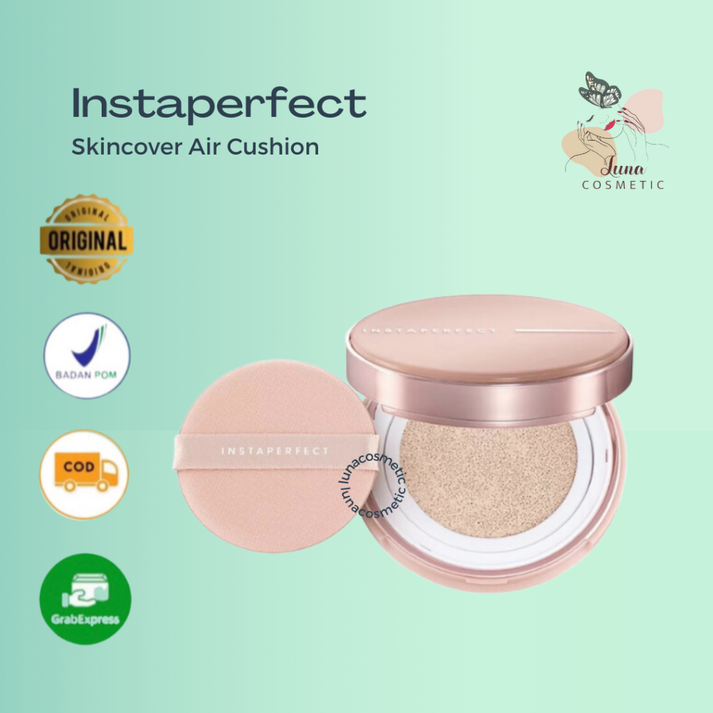 Jual NEW Instaperfect Skincover Air Cushion Real Skin Buildable