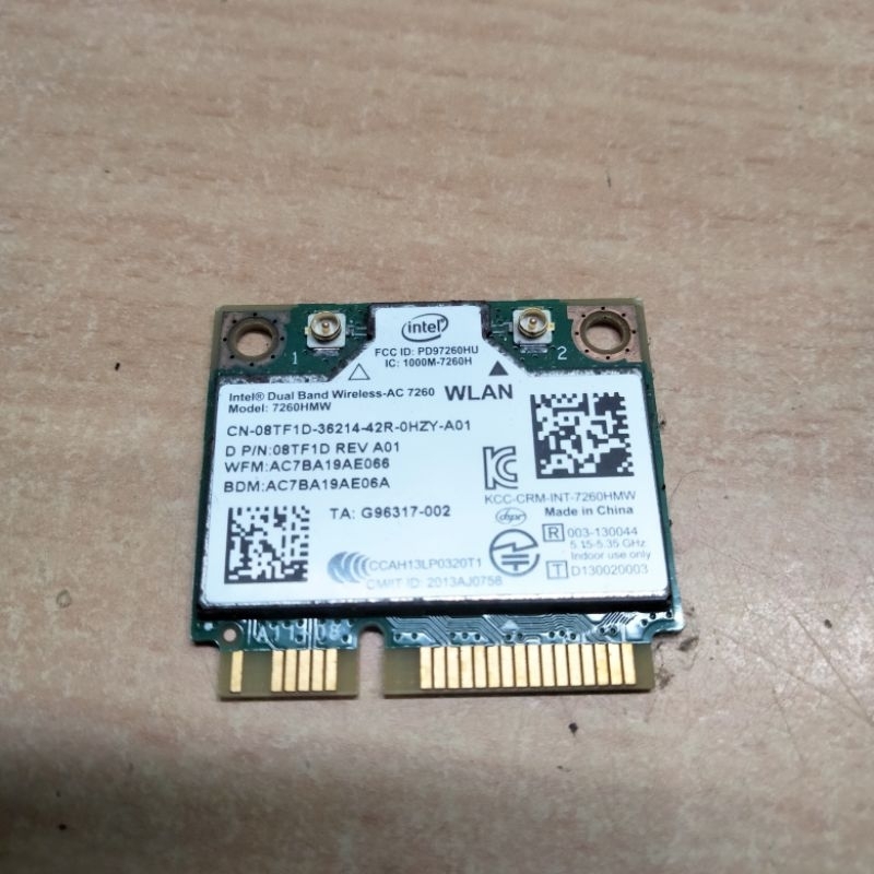 Jual Wirelles WiFi Card Wificard Laptop Dell Latitude E5540 Shopee