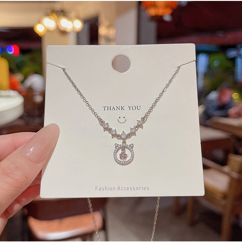 Jual Mako Necklace Kalung Mewah Wanita Ala Korea Autumnleaves Lux